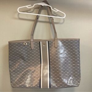 TORY BURCH Gemini Link Tote Tan